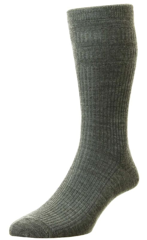 HJ90 Softop Socks Mid Grey size 11-13